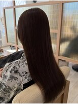 アドラーブル 長岡リップス旭岡店(adorable)&nbsp;20代30代40代髪質改善カラーベージュアッシュ艶感ストレート