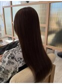 20代30代40代髪質改善カラーベージュアッシュ艶感ストレート