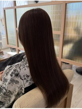 アドラーブル 長岡リップス旭岡店(adorable) 20代30代40代髪質改善カラーベージュアッシュ艶感ストレート