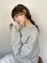 コフィー バイ メルト 吉祥寺(cofy by melt) 山本/パーマレイヤーカット顔周りオリーブベージュ吉祥寺人気