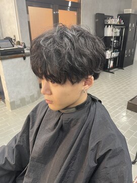 アヤメ 巣鴨店(ayame) メンズカット_束感_巣鴨