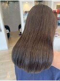 【アッシュグレージュ】大人かわいい透明感ロング