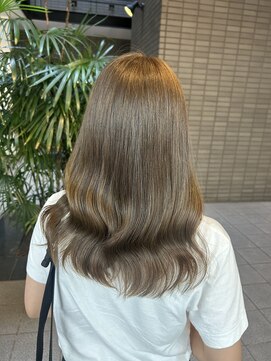 ガーランド(Girland) 【girland】オリーブベージュ/韓国風/レイヤーカット