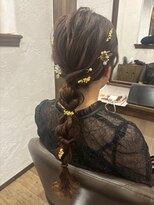 アミリー ひたち野うしく店(Amily)&nbsp;ハイライトバレイヤージュダブルカラーケアブリーチ20代30代