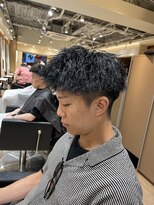 ルースト 渋谷店(ROOST)&nbsp;ジェットモヒカン×ツイストスパイラルパーマ
