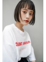 ギークス(GEEKS)&nbsp;【GEEKS渋谷】オン眉ボブ/アンブレラカラー/初ブリーチ/秋カラー