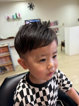 エース(ACE) キッズカット×ツーブロック