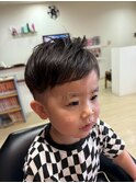 キッズカット×ツーブロック