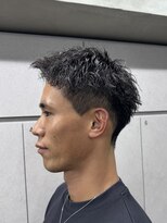 ニコ トウキョウ ロジック(nico TOKYO Logic)&nbsp;刈り上げアップバングスパイキーショートパーマスパイラルパーマ