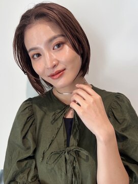 トリコ トウキョウ アヴェダ 表参道店(tricot TOKYO AVEDA) ショートヘア/小顔ショート/大人ショート/丸みショート/表参道
