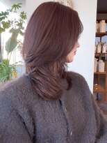 ミルティ(Myrtille)&nbsp;Myrtille☆レイヤーストレートアイロン巻き×ココアブラウン