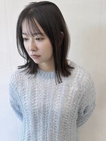 イル(ill)&nbsp;透明感　ピンクベージュ　外ハネ　ボブ　大須