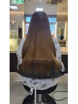 キャパ(CAPA)&nbsp;透明感ベージュ×髪質改善ストレート(茅ヶ崎/20代/韓国ヘア)