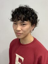 ディッセンバー 伊勢崎(December) メンズ/センターパート/似合わせカット/ニュアンスパーマ
