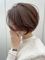 ルーファス 恵比寿南(Ruufus)&nbsp;くびレイヤー/エモージュ/前下がりショート/長め前髪/30代40代