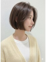 ボヌールウメダ(Bonheur UMEDA)&nbsp;30代40代の大人レイヤーボブイエベ肌に合うモカベージュ