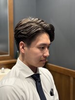 銀座 シノ 本店(shino)&nbsp;【理容室】シチサン　パーマ　ビジネス　刈り上げ　メンズパーマ