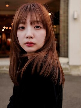 ファルファラ(farfara) 【farfara】レイヤー＋髪質改善ストレート（森若竜