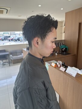 ゴットフロー(GOTTO FLOW) くるくるパーマが苦手の人はこのパーマで!