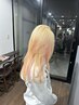 ブリーチデザインカラー+バイカルテトリートメント¥22000~¥27000