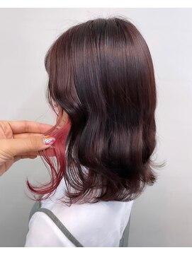 セブンルックスクレオ(7LOOKS creo) イヤリングカラー ピンクカラー