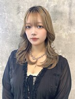 マーブル 町田(marble)&nbsp;ワンホンレイヤー/ミルクティーブロンド/ダークブルー/町田