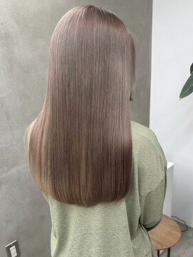 アンバー(UMBER) 京都西院/ベージュカラー ブリーチ 髪質改善 ダブルカラー