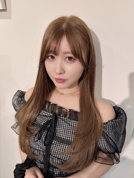 ワワ ヘアサロン 高円寺店(WAWA HAIR SALON) ブリーチなしミルクティーブラウン/ベージュ【未羽 高円寺*゜】