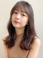 パザパ 寒河江店(pa.za.pa.)&nbsp;ナチュラルウェーブ韓国風ロング/ナチュラルブラウン/20代30代
