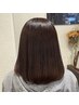 縮毛矯正×白髪染めカラーカット(シャンプー込み)