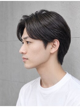 テラ(terra)の写真/クセや広がりを自然に整える。ナチュラルに仕上がるメンズ縮毛矯正が得意なサロン。