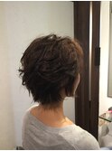 鏡を見るのが楽しみ…