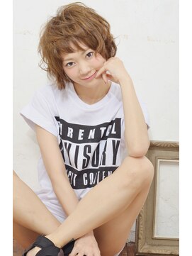 グランアージュ 池袋東口店(grandage) 【grandage池袋東口店】ふわっと、くしゃっとカジュアルショート