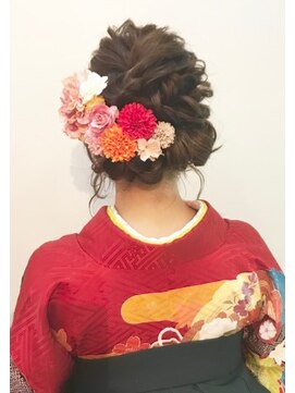 キャンバス バイ ネオリーブ 横浜西口(Canvas by neo.) 卒業式ヘアセット袴着付☆やらから和髪