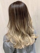 リアンバイアリュール(Lian by Allure)&nbsp;《Lian by Allure》小田桐　潤　バレイヤージュハイライト３