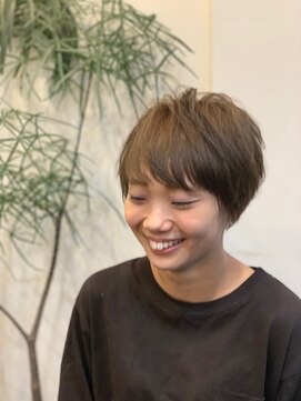 ヘアサロン ルネ 経堂店(Rene) 女の子×ソフト刈り上げふんわりショート