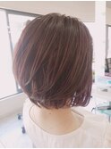 レイヤーボブスタイル