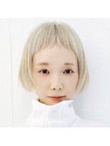 クク(QUQU)&nbsp;ホワイトベージュボブ