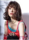 くすみカラー/アンニュイ/切りっぱなし/ロブ/たまプラーザz2