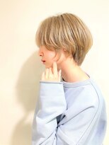 アズールサン 草加西口店(azule-sun)&nbsp;ミルクティーベージュ　アンニュイ　くびれ　ショート