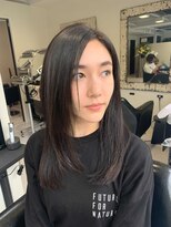 ボンズサロン(BONDZSALON)&nbsp;艶髪ロングヘア×髪質改善縮毛矯正【麻布十番六本木】