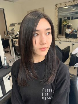 ボンズサロン(BONDZSALON) 艶髪ロングヘア×髪質改善縮毛矯正【麻布十番六本木】