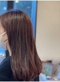 ピンク×ベージュ