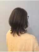 縮毛矯正/コスメストレート/くびれ 外ハネ