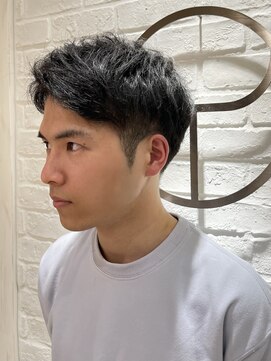 ヨシザワインク プレミアム 横浜 桜木町店(YOSHIZAWA Inc. PREMIUM) ナチュラルツーブロック