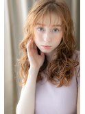 ハイライトカラー大人かわいい美髪ソバージュZ越谷10代20代30代
