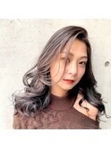 #バレイヤージュ#外国人カラー