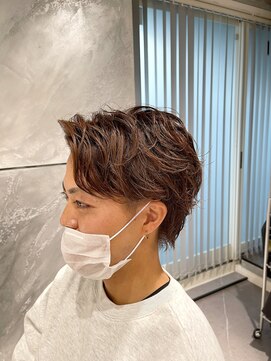 ミチオノザワヘアサロンギンザ 静岡店(Michio Nozawa HAIR SALON Ginza) ニュアンスパーマ/センターパートパーマ