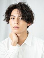 モッズヘアメン 名護大東店(mod's hair men) くせ毛風ツイスパでセクシー/センターパートミディアc名護