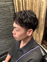 2ブロック　ショート　理容室